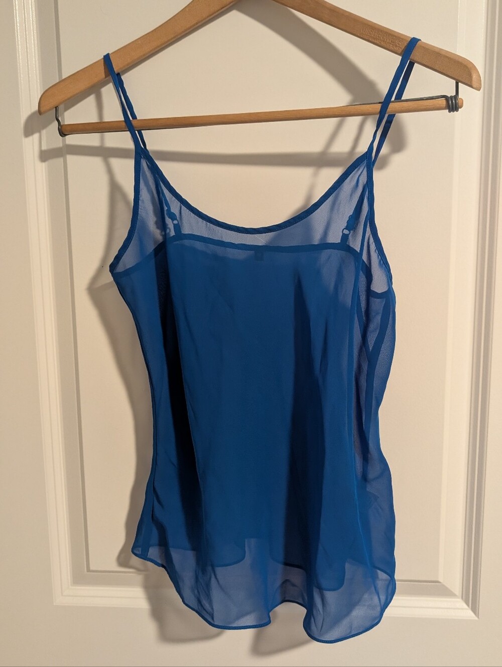 White House Black Market Blue Camisole - Size XS